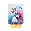 African American Expressions LED Flameless Candle - Christian Inspirational Battery Operated Candle with Uplifting Art - Spiritual & Religious Home