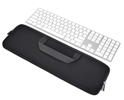 Neoprene Case Sleeve Bag for Apple Mac Studio/2024 2023 iMac 24" Magic Keyboard With M4 M3 M1 Touch ID and Numeric Keypad A2520, MQ052LL/A A1843