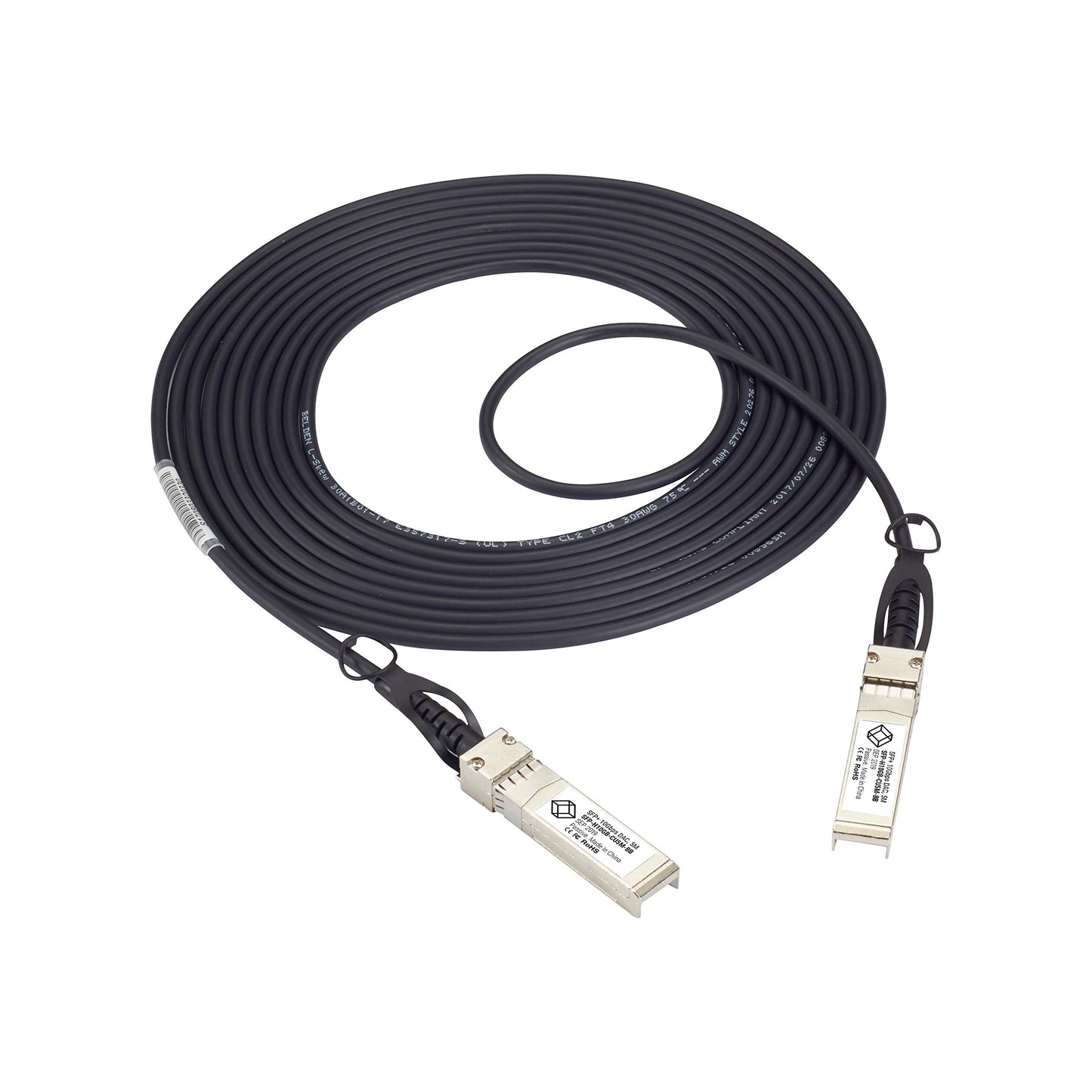 Black Box SFP+ 10G Cisco SFP-H10GB-CU0-5M Twinax DAC Cable 50cm