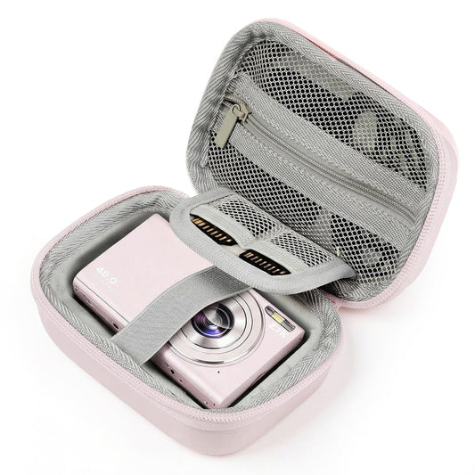 MoKo Digital Camera Case for KODAK PIXPRO FZ55/FZ45/CAMKORY DC403 FHD 1080P/Canon IXUS 285 HS/STUOGYUM DC402-AF, Small Cute Travel Carrying Protective