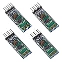 Diitao 4PCS Bluetooth Module BT Modules 6 Pin Wireless RF Transceiver Long Range Bluetooth Transceiver for Arduino (HC-05)