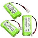 HQRP 3-Pack Cordless Phone Battery Compatible with AT&T Lucent BT8001 BT184342 BT284342 3101 3111 SL82118 SL82208 SL82218 SL82308 SL82318 SL82408