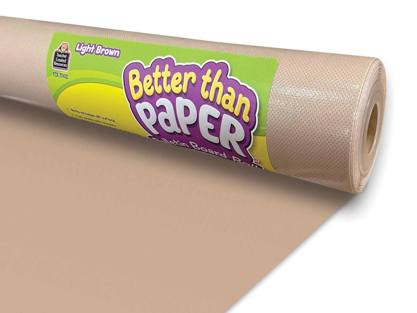 Teacher Created Resources Light Brown Better Than Paper® Bulletin Board Roll (TCR77412)
