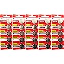 Panasonic CR2025 3 Volt Lithium Coin Battery 25 Pack