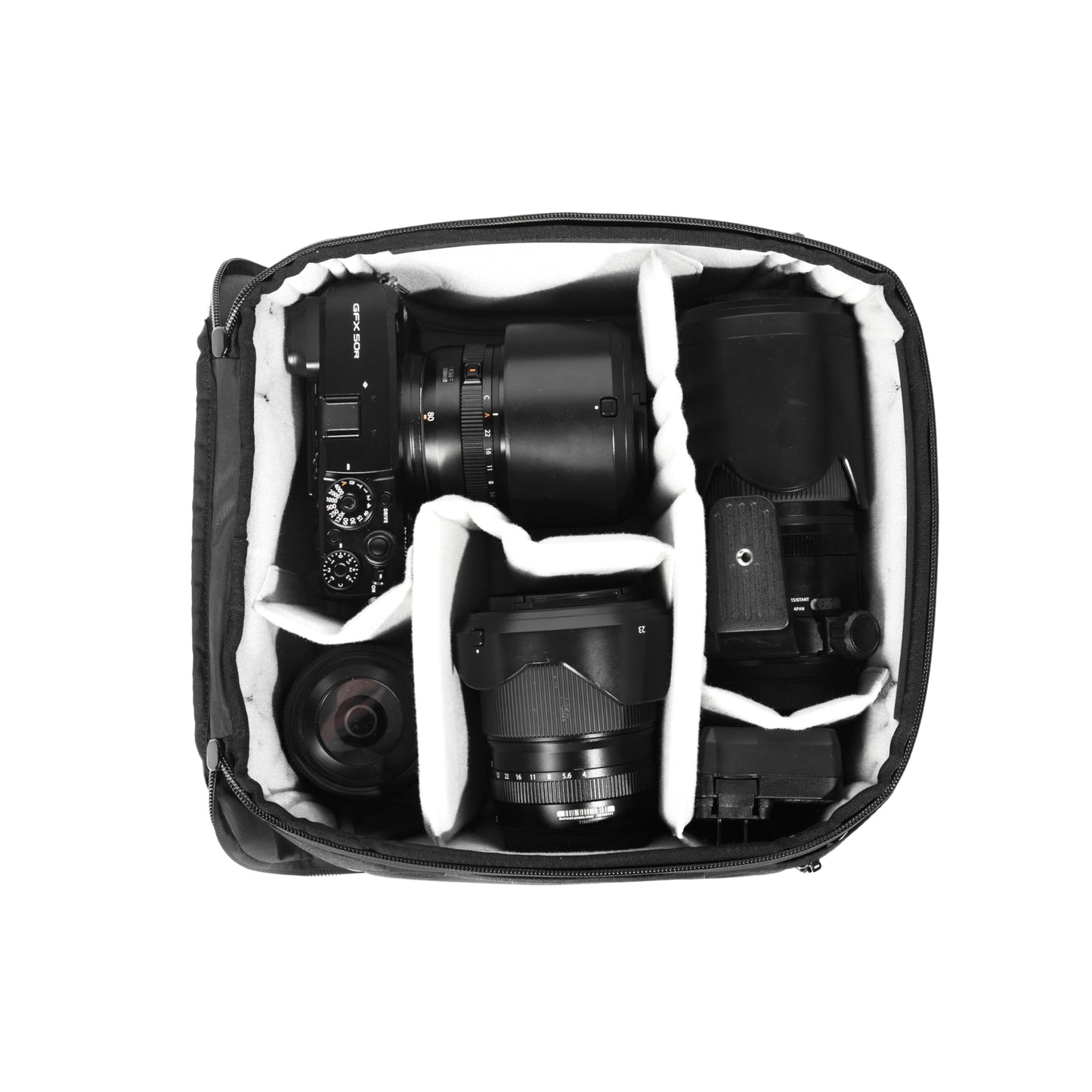 Peak Design Camera Cube V2, Medium, Custom Organization and Protection, Weatherproof Shell with Foam Sub-Lining, FlexFold Dividers Included, Camera