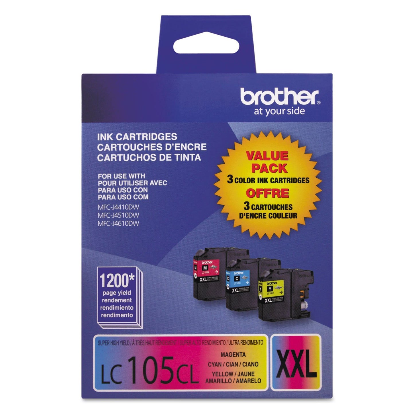 BRTLC1053PKS - Brother Innobella LC1053PKS Ink Cartridge