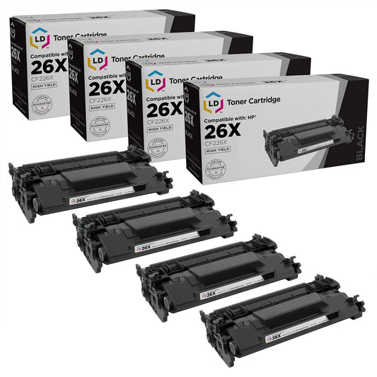 LD Products Compatible Replacement for HP 26X Toner Cartridge CF226X 26A CF226A for Laserjet Pro M402d M402dne M402dw M402n MFP M426fdw MFP M426dw (HY