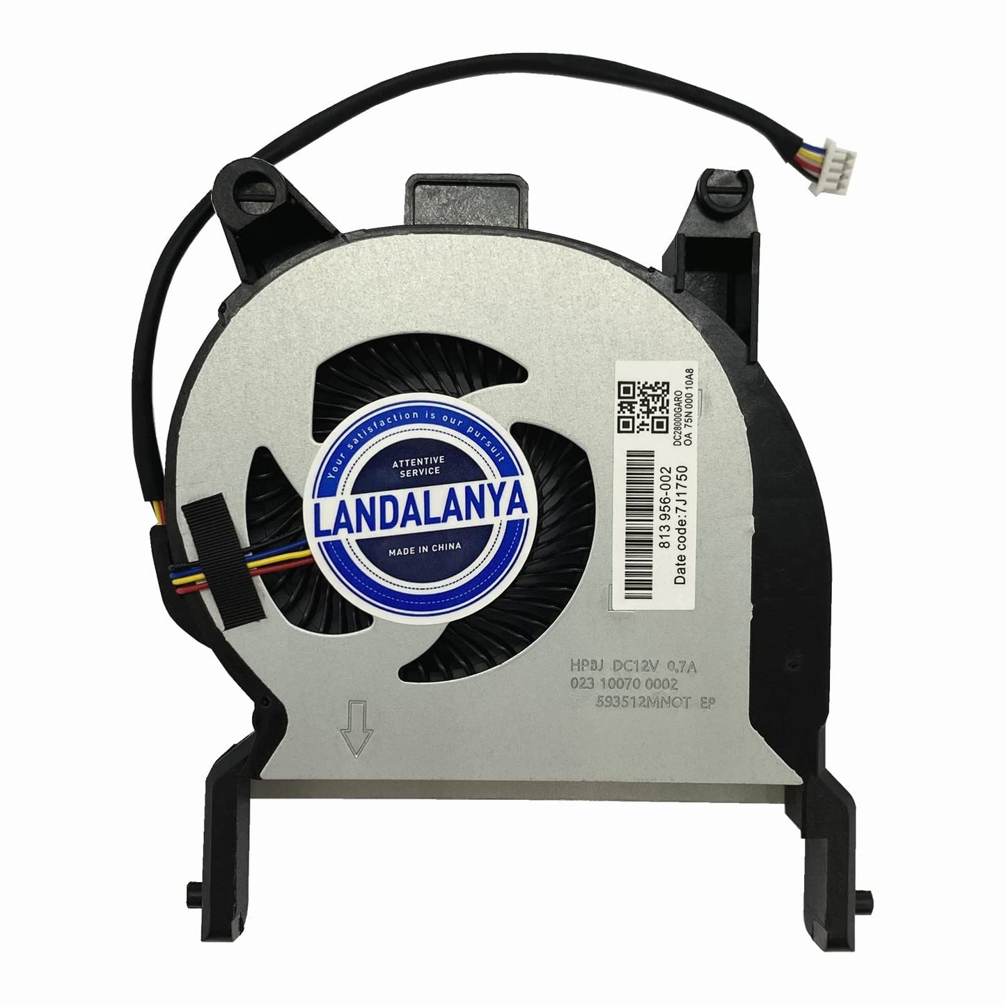 LANDALANYA Replacement New CPU Cooling Fan for HP ProDesk Mini 600 G3 400 G3 Series 914266-001 BUC0712HB-00 DC12V Fan