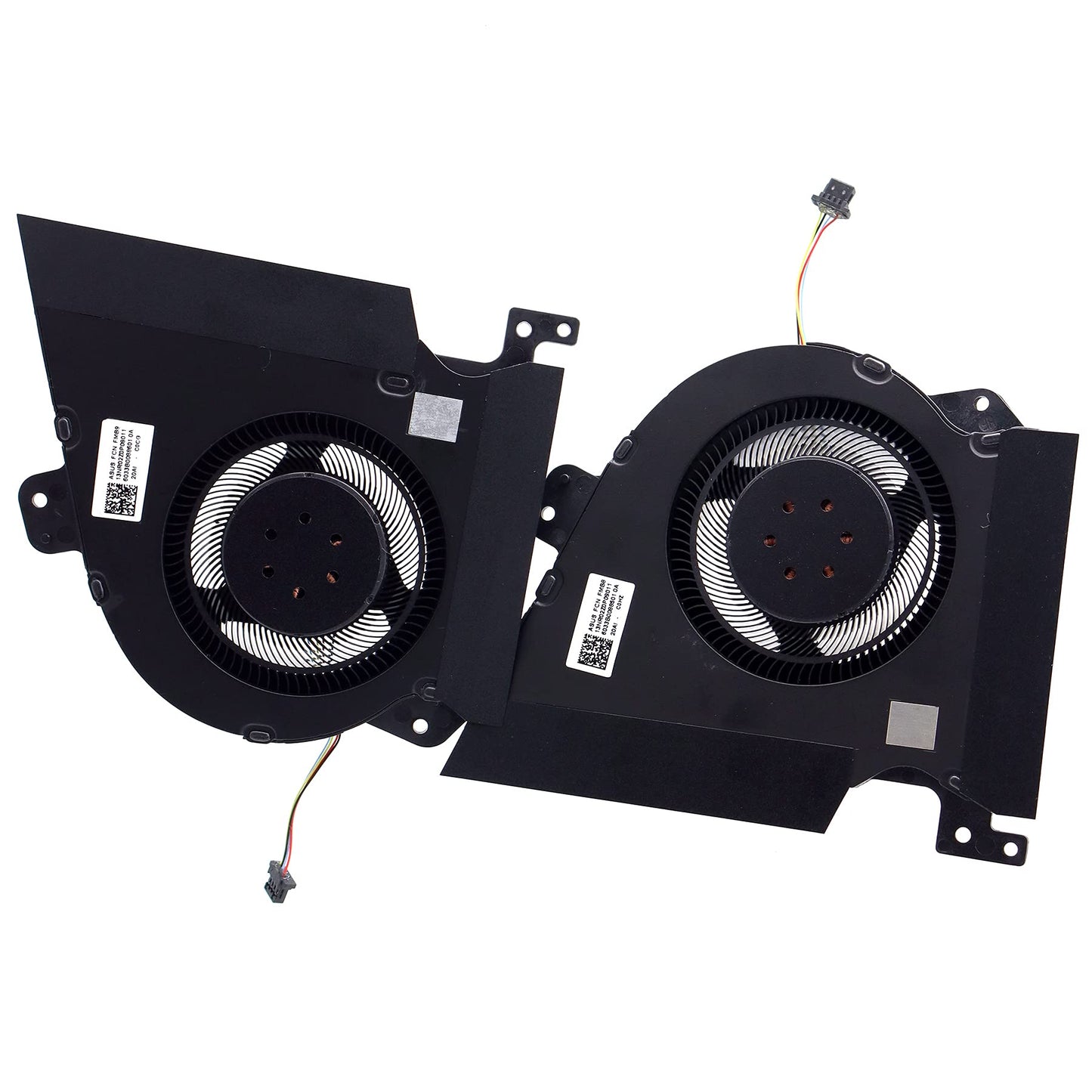 Deal4GO CPU Cooling Fan DFSCK22105182D FMB9 w/GPU Cooler Fan FMB8 for ASUS ROG Zephyrus Duo 15 GX550 GX550LWS GX550LXS