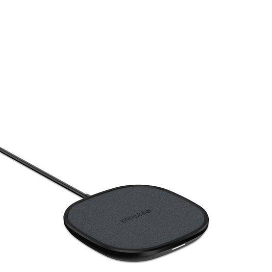 Mophie Wireless 10W Charging Pad - Made for Apple Airpods, Samsung Galaxy S25/S24, iPhone 16/15/14 Pro, Google Pixel 9, and Other Qi-Enabled Devices
