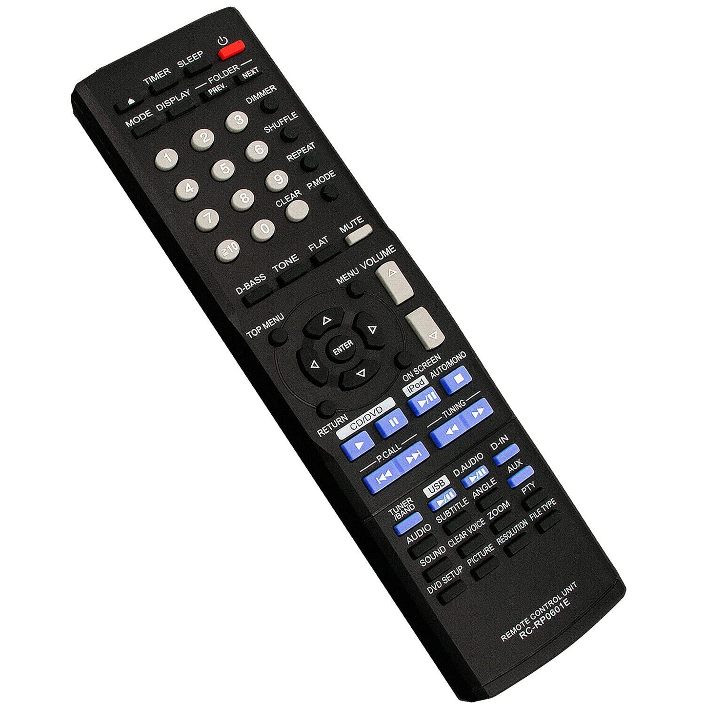 RC-RP0601E Remote Control for Kenwood Compact Hi-fi Component System K-821DV
