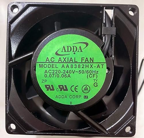 For ADDA AA8382HX-AT 8038 220V 0.07A 8CM AC cooling fan