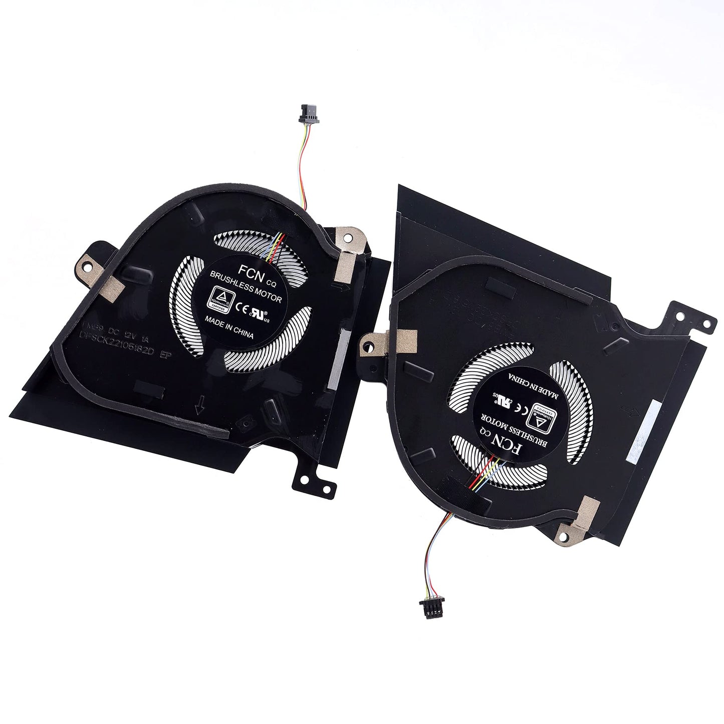 Deal4GO CPU Cooling Fan DFSCK22105182D FMB9 w/GPU Cooler Fan FMB8 for ASUS ROG Zephyrus Duo 15 GX550 GX550LWS GX550LXS