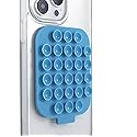 Sonix | Magnetic Silicone Suction Cup Phone Mount for iPhone | Compatible with MagSafe | Light Blue