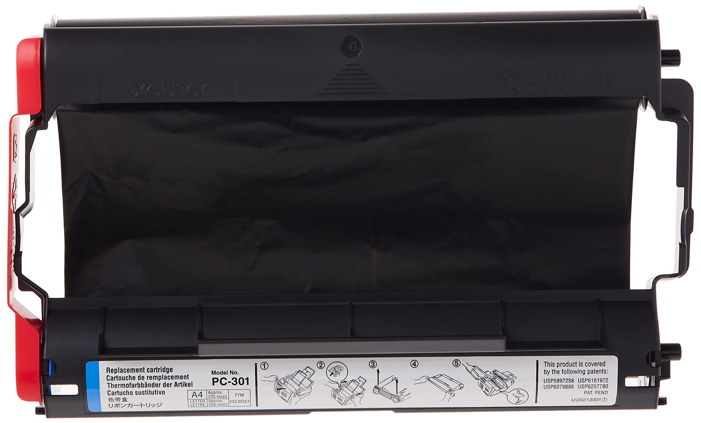 Brother PC301 OEM Ribbon - PPF 750 770 775 870MC 885MC MFC 970MC Print Cartridge (250 Yield) OEM