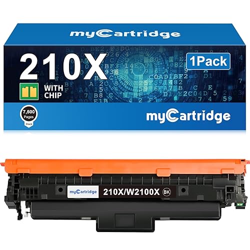 210X Toner Cartridges 1 Pack High Yield Compatible Replacement for HP 210X 210A for Color LaserJet Pro MFP 4301fdw 4301fdn Pro 4201dw 4201dn Series
