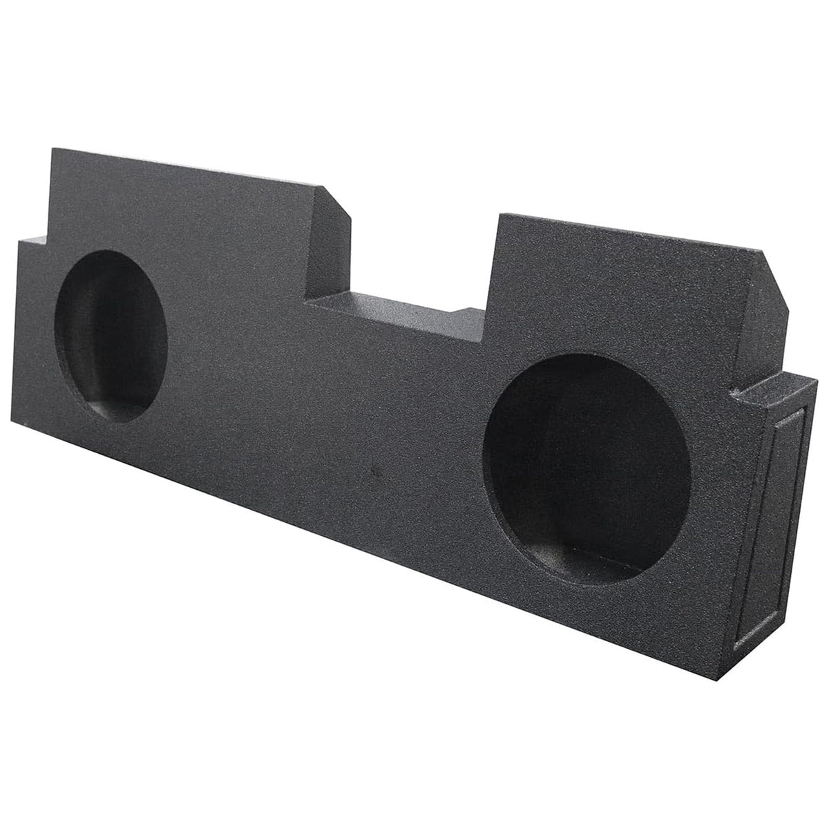 QPower Dual 10" Underseat Upfire QBomb Subwoofer Box for Jeep Gladiator