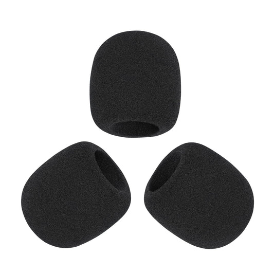 Pop Filter/Windscreen for Shure SM58 SM58S SM58LC SM58-CN SM58-X2U SM48 Beta-58A Microphones, Foam Mic Cover for Filtering Plosives, Hissing Noise and