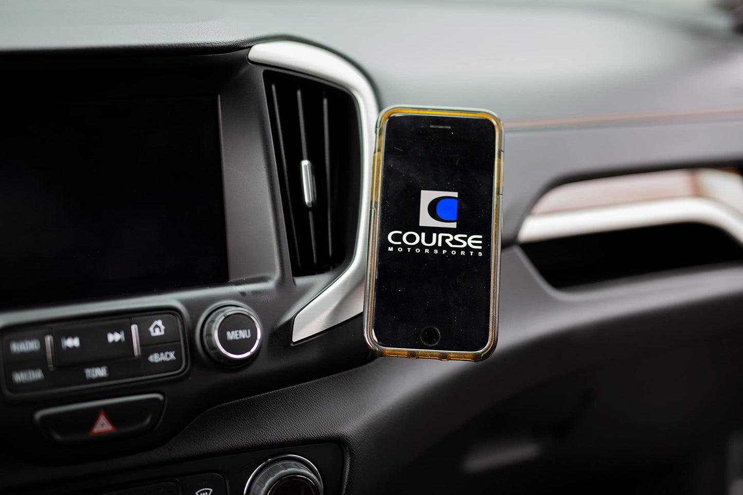 Course Motorsports DirectFit Phone Mount for GMC Terrain 2018+ Compatible with All Phones - Magnetic Head