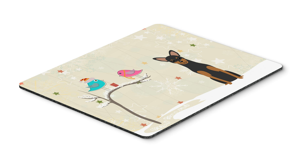 Caroline's Treasures BB2500MP Between Friends Manchester Terrier Mouse Pad, Hot Pad or Trivet for Home Office Gaming Working Computers Laptop Mouse