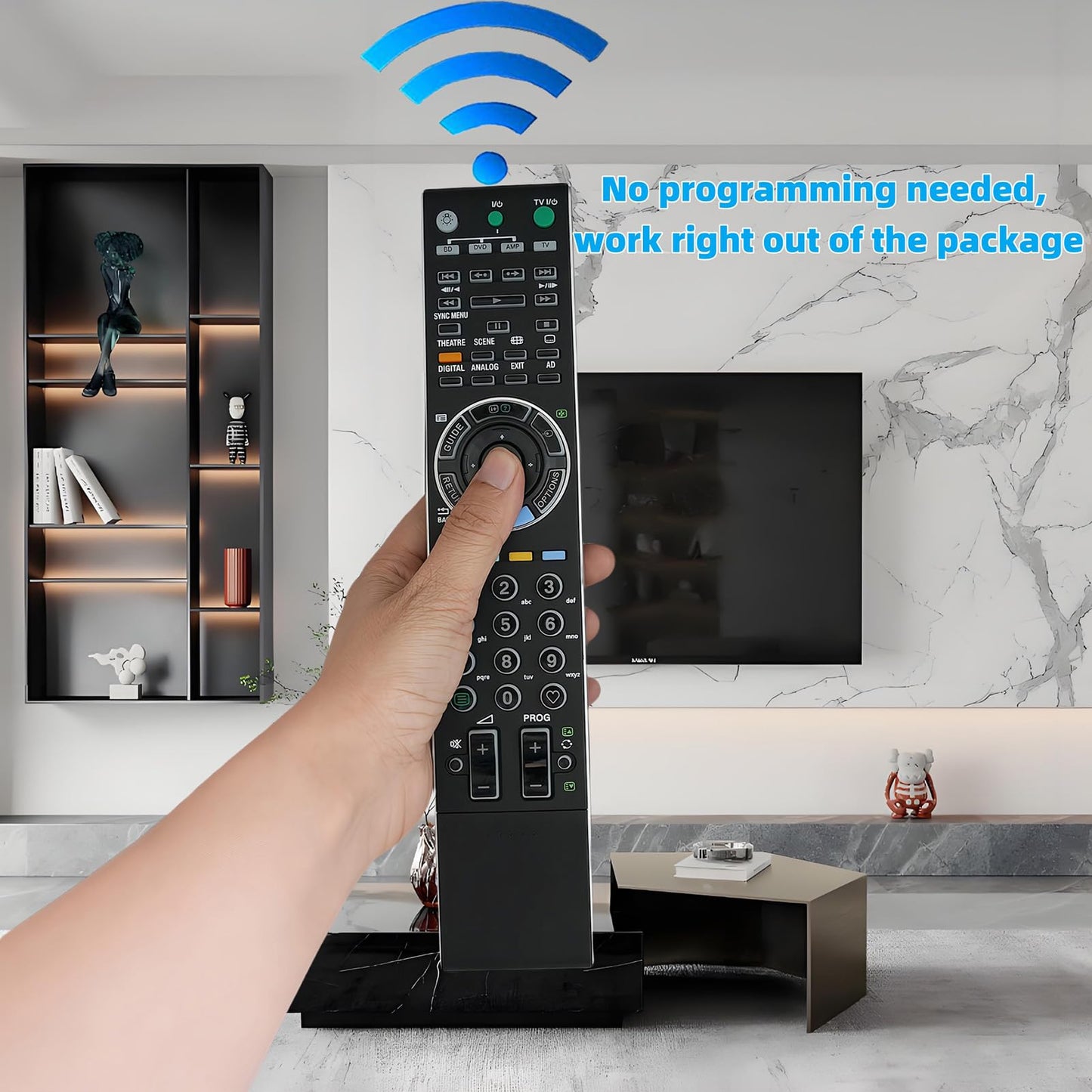 Replacement Remote Control for Sony KDL-32BX300 KDL-32BX330 KDL-37N4000 KDL-37NL140 KDL-40BX420 KDL-40BX421 KDL-37M4000 KLV-40S200 LCD LED HDTV TV