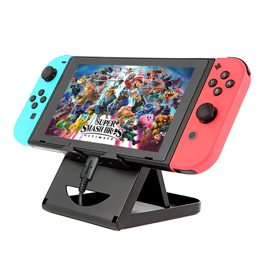 Nintendo Switch Stand/Switch LITE Stand,Foldable,Adjustable and Portable table play stand for N-switch console playing and charging,Compatible
