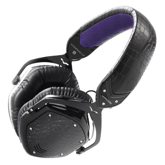 V-MODA Crossfade LP Over-Ear Noise-Isolating Metal Headphone (Nero)