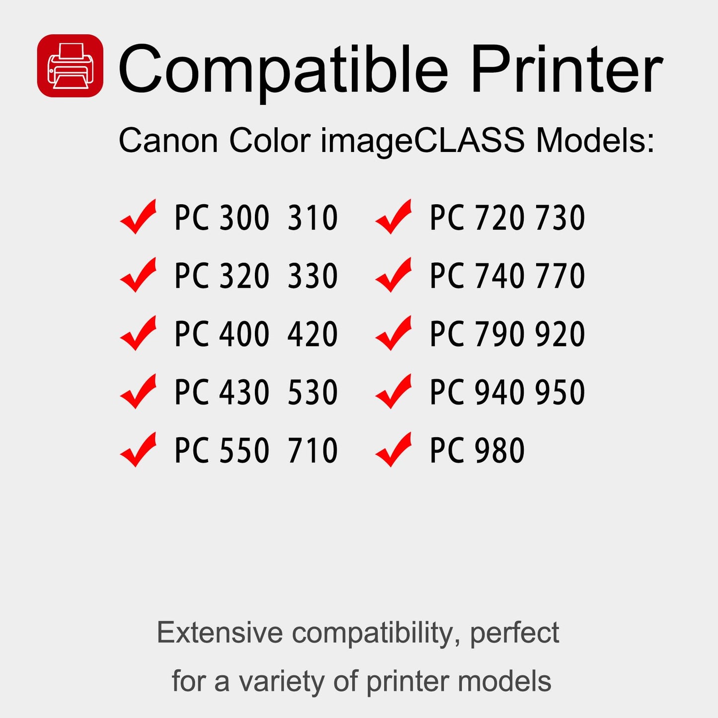 1 Pack E40 1491A002AA Black Toner Cartridge: Compatible CRG E40 1491A002AA Replacement for Canon PC 300 PC 310 PC 400 PC 420 PC 430 PC 710 PC 790 PC