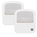 Maxxima MLN-60 LED Night Light with Dusk to Dawn Sensor Cool White Super Bright (Pack of 2)