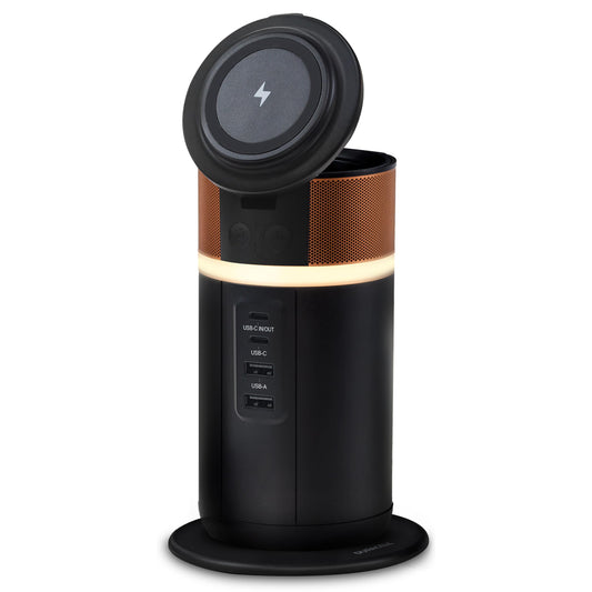 Duracell M150 Portable Charging Hub - 150W Charger for Laptops & Tablets, Wireless Charging for Cell Phones & Earbuds - Light & Compact Power Bank