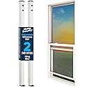 Adjustable Sliding Door Security Bar & Window Safety Bar, Durable Security Door Stopper for Apartment & Home Protection, Child Safety Lock & Works