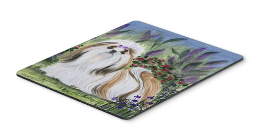 Caroline's Treasures SS8034MP Shih Tzu Mouse Pad, Hot Pad or Trivet for Home Office Gaming Working Computers Laptop Mouse Mat,Washable Large Mousepad