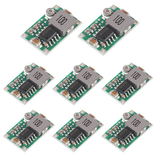 Aobao 8pcs Mini360 Mini 360 Buck Converter DC-DC Adjustable Voltage 4.75V-23V to 1V-17V Step Down Power Converter Mini 360 3A Buck Module