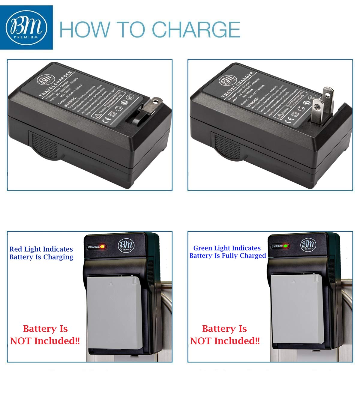 BM 2 IA-BP105R Batteries and Charger for Samsung HMX-F90, HMX-F800, HMX-F900, HMX-H300, HMX-H303, HMX-H304, HMX-H305, HMX-H320 SMX-F53 SMX-F54