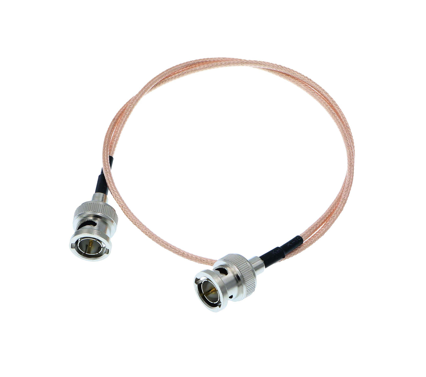 Uonecn HD-SDI Video Cable RG179 BNC Male to Male 75ohm MegaFlex for Blackmagic HyperDeck Shuttle and BMCC BMPC Hyperdeck Cameras 24''