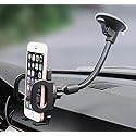 Windshield Phone Car Holder Universal Car Phone Holder Mount Strong Suction Cup Phone Holder for Car Windshield Car Phone Mount One Button Design