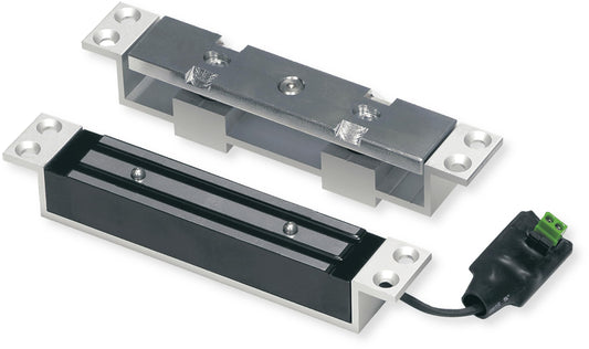 Seco-Larm SD-993B-SS Electric Shear Lock, 1500 lb Holding Force, Fail Safe, 12V/24VDC, UL 294 UL 1034 Listed, Concealed Mount, Adjustable Armature