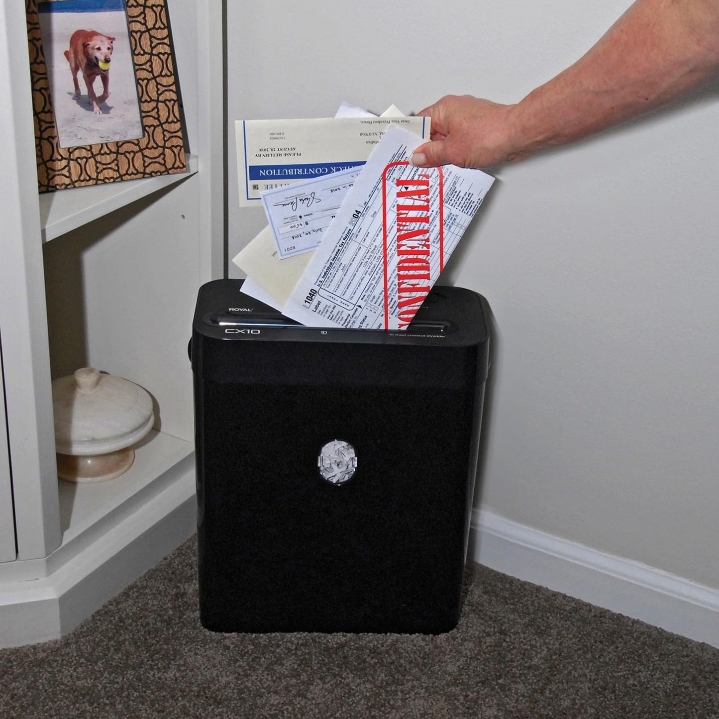 Royal 89342X CX10 Crosscut Shredder