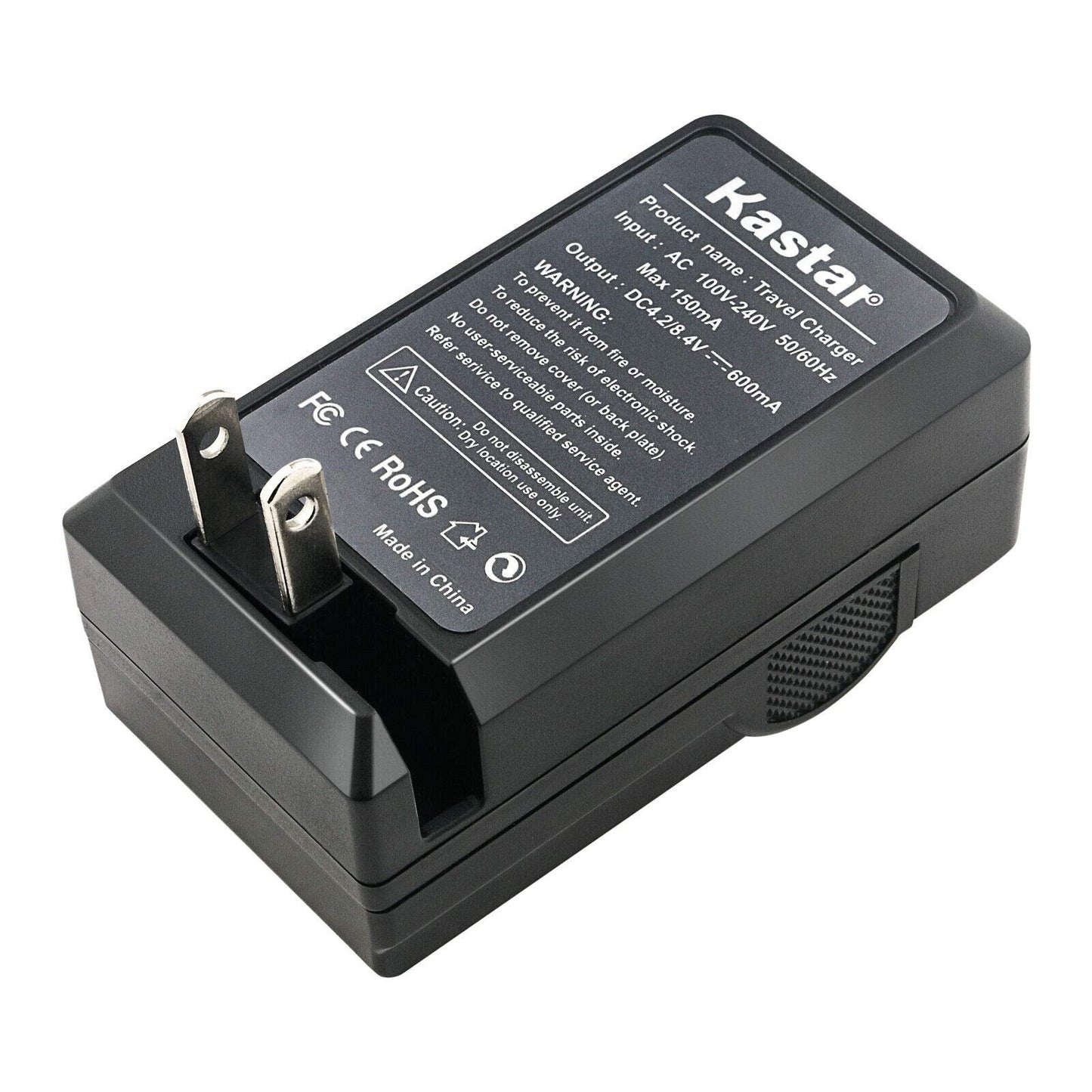 Kastar 3-Pack CGA-DU14 Battery and AC Wall Charger Replacement for Panasonic PV-GS250, PV-GS300, PV-GS320, PV-GS400, PV-GS500, SDR-H18, SDR-H20