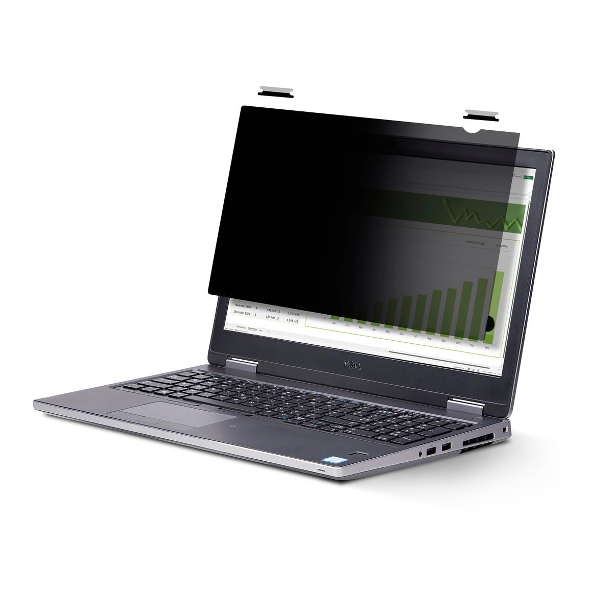 StarTech 12.1in 16:10 Flip-Up Privacy Screen Filter, Laptop Security Shield
