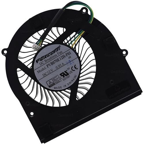 Deal4GO 35W CPU Cooling Fan PVB070E12H P01 Replacement for Lenovo ThinkCentre M70Q M720Q M750Q M920Q M90Q P340 P350 Tiny 6 Desktop, Black
