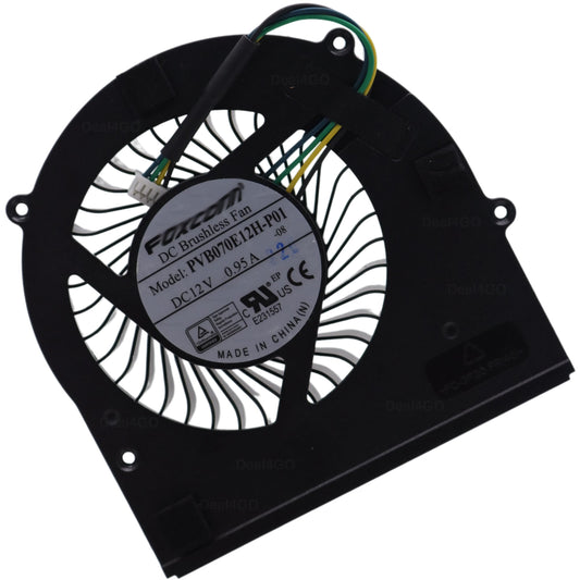 Deal4GO 35W CPU Cooling Fan PVB070E12H P01 Replacement for Lenovo ThinkCentre M70Q M720Q M750Q M920Q M90Q P340 P350 Tiny 6 Desktop, Black