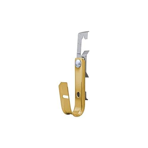 Prime Cable Management 3/4 Heavy Duty Metal Cable & Wire Support Batwing J-Hook Hangers with Bat Wing Clip for attaching ceiling wire & threaded rod
