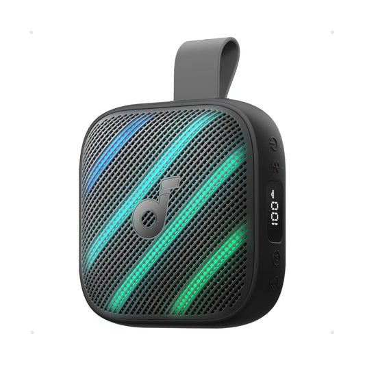 Soundcore Boom Go 3i Portable Bluetooth Speaker by Anker, 15W Punchy Sound, 24H Playtime, IP68, BassUp 2.0, Emergency Charging, Bluetooth 6.0
