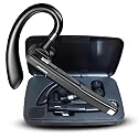 Wireless Bluetooth Headset with Mic, Noise-Cancelling Earpiece with 500mAh Charging Case - Up to 72H Talk Time - Clear HD Sound for Truck Drivers