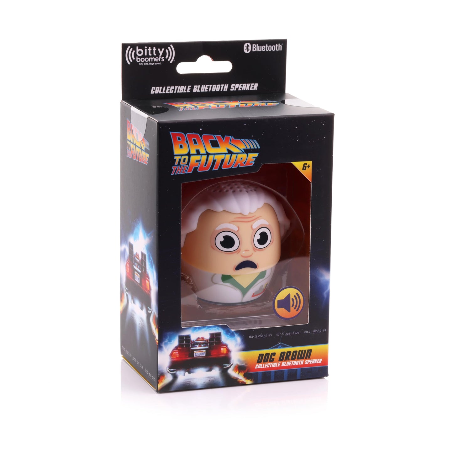 Bitty Boomers Universal: Back to The Future - Doc Brown - Mini Bluetooth Speaker