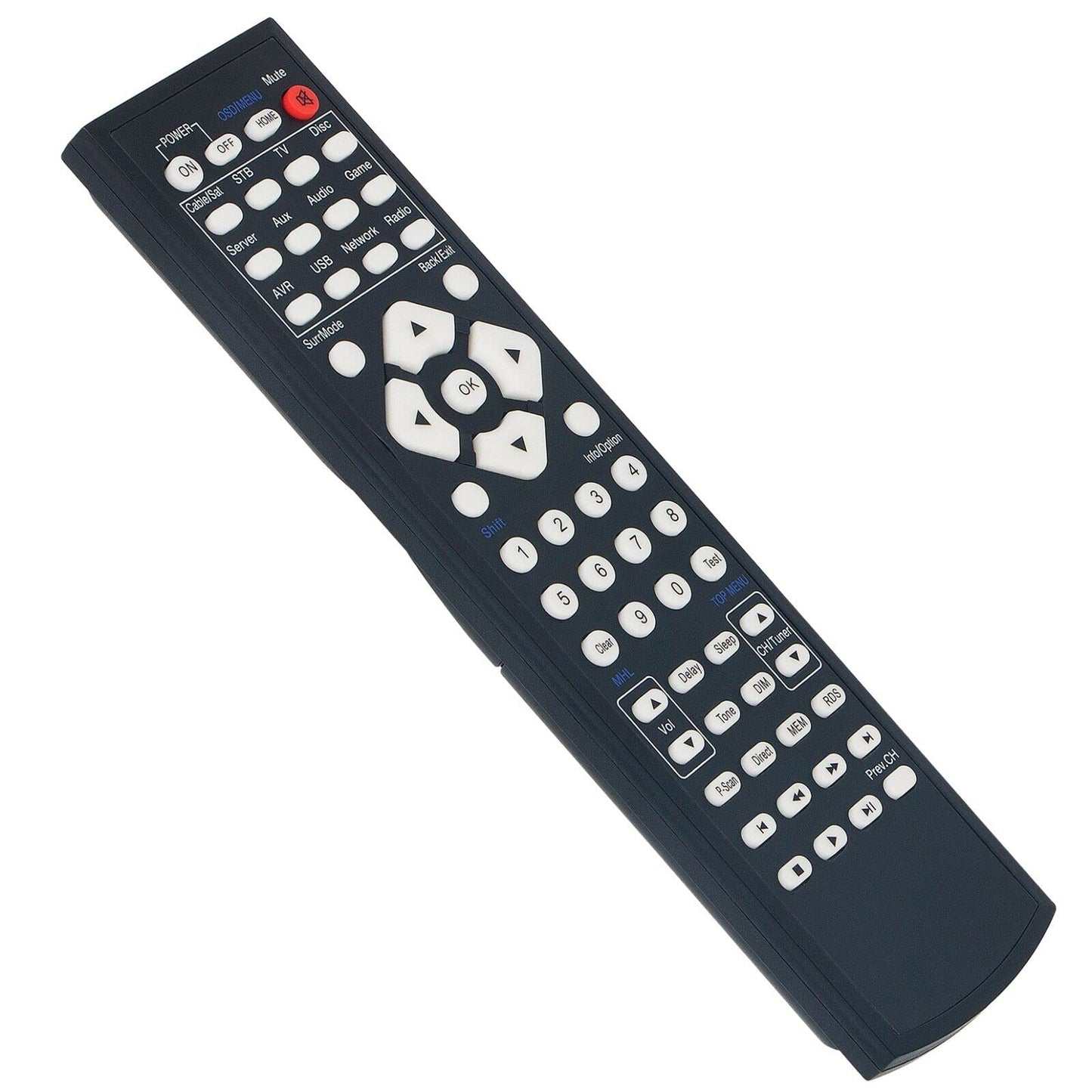 NTQinParts Replacement Remote Control Controller for Harman Kardon AV Receiver AVR 1610 AVR 161 AVR 1710 AVR171