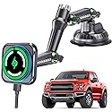 WCKESI for MagSafe Car Charger Phone Mount Holder for Truck,?11-inch Long arm? 15W Qi2 Magnetic Wireless Car Charging Windshield Dashboard, Truck