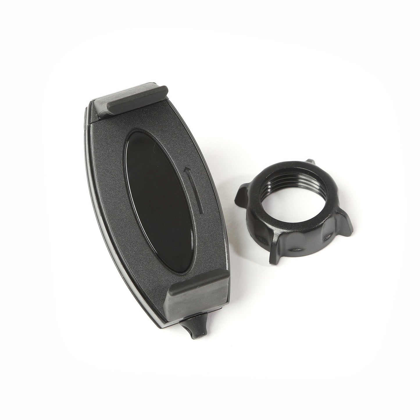 Rugged Ridge Multi-Mount Phone Holder for Jeep Wrangler TJ/LJ | Thermoplastic Olefin (TPO), Black | 13551.19 | Fits 1997-2006 Jeep Wrangler TJ/LJ
