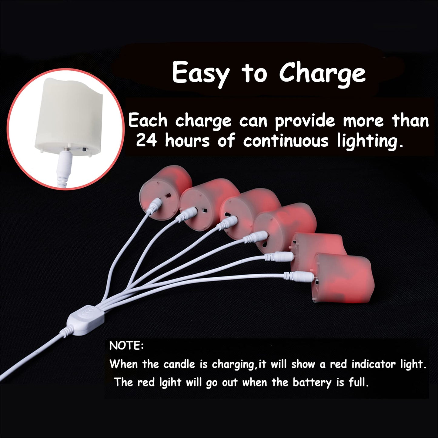 FPOO Rechargeable Flameless Tea Lights Candles with Timer & Remote, 12pcs Flickering LED Votive Candles with 2 USB Charging Cables, Warm White Light